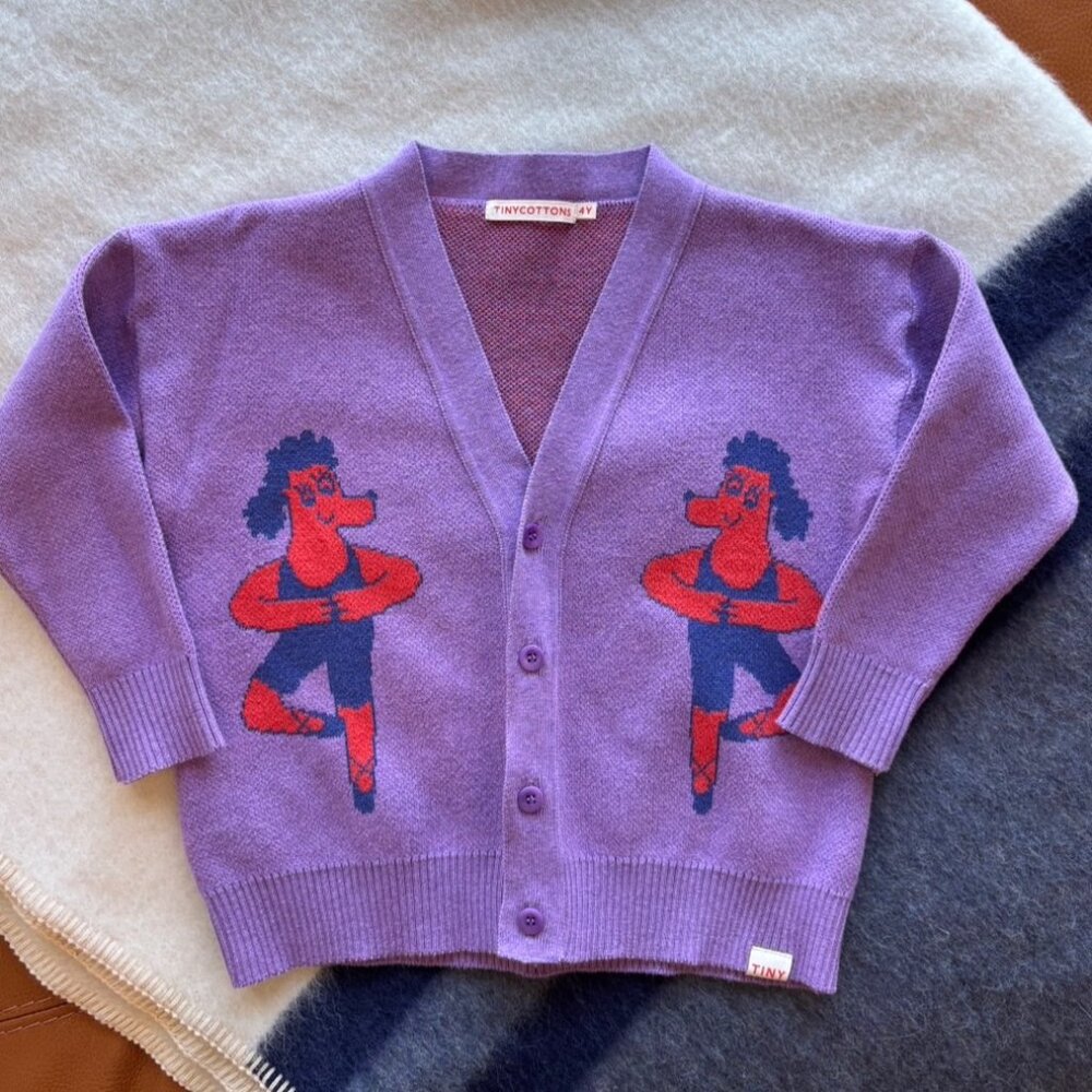 Tinycottons Tiny Dancer cardigan 4Y